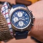 Copy Breitling Colt Chronograph Automatic Watches With Blue Rubber Straps