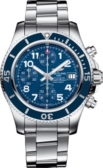 Breitling Superocean Chronograph 42 Fake Watches With Blue Bezels Recommended For Men