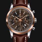 18K Red Gold Bezels Fashion And Decent Breitling Transocean Knockoff Watches For Christmas Sale