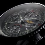 Black Rubber Straps Breitling Navitimer Héritage Replica Watches Of Noble Styles