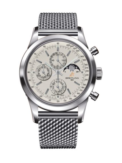 All-Steel Breitling Transocean Fake Swiss Watches With Silver Dials Of Top Performances