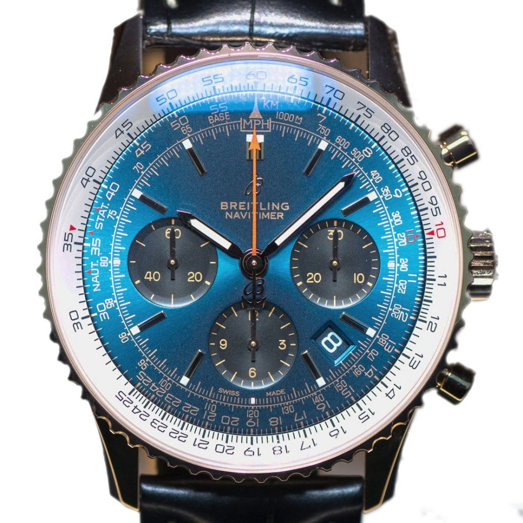 Breitling Navitimer Chronograph Replica Watches With Classic Blue Dials For Cheap Sale