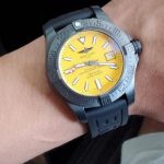 Best Yellow Dials Breitling Avenger Seawolf Replica Watches Online