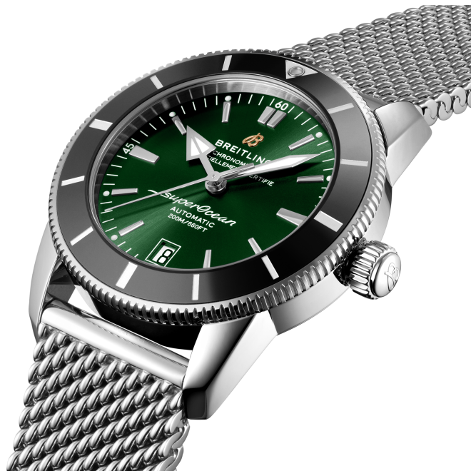 Swiss fake Breitling drops new green-dial watches for Saudi National Day