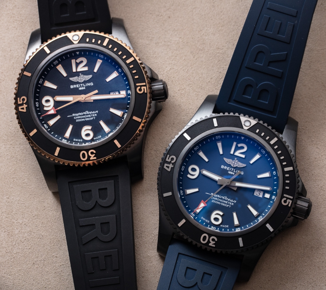 1:1 Replica Breitling Superocean Automatic 46 Black Watches